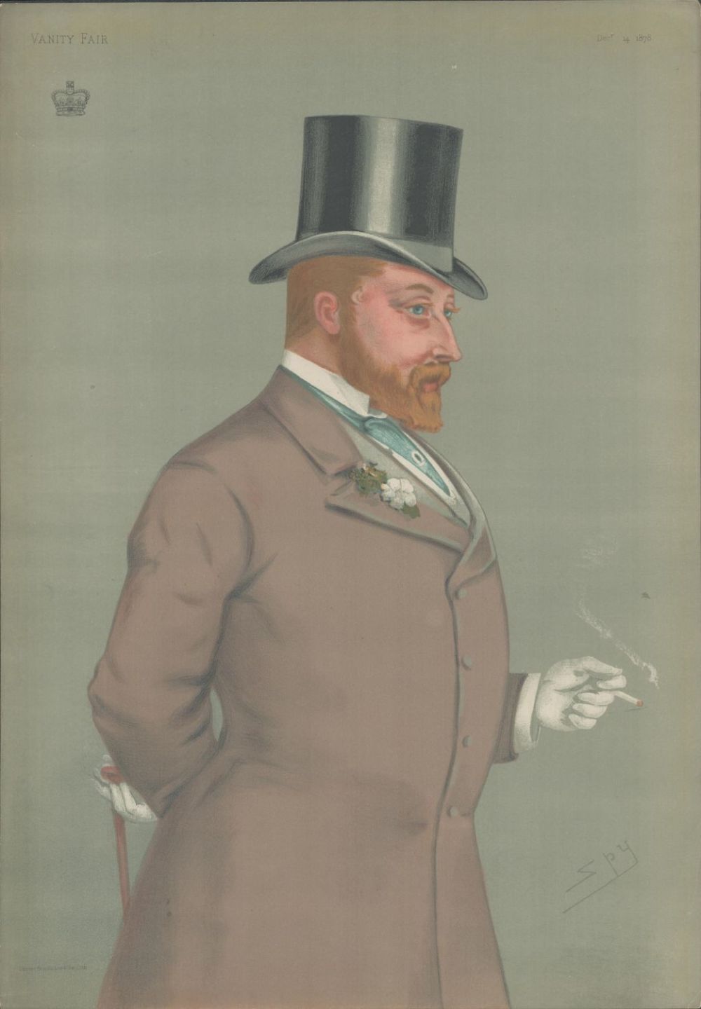 Lot 659: Vanity Fair print. Subject HRH Prince of Wales....
