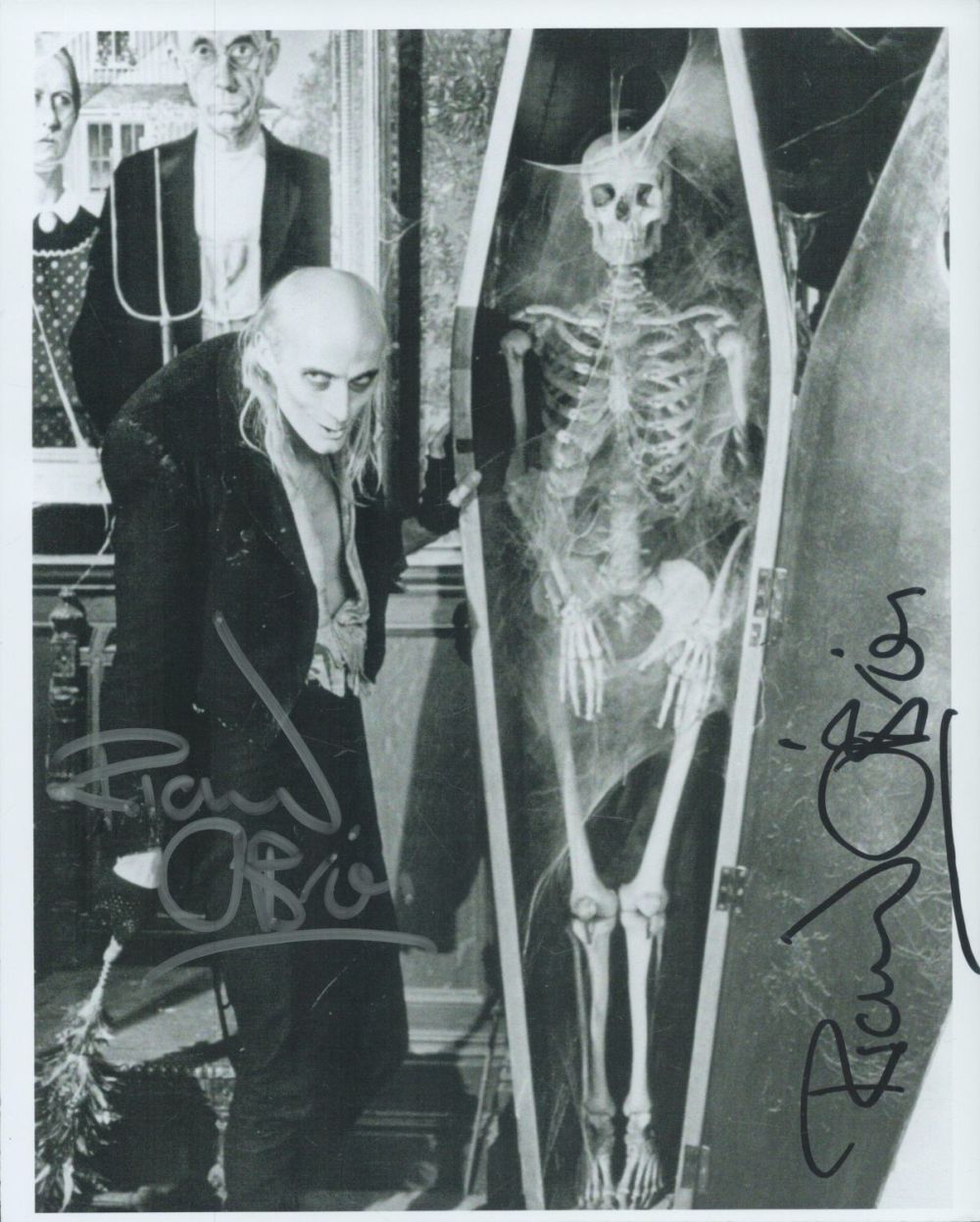 Lot 699: Richard O'Brien signed 10x8 inch Rocky Horror Show...