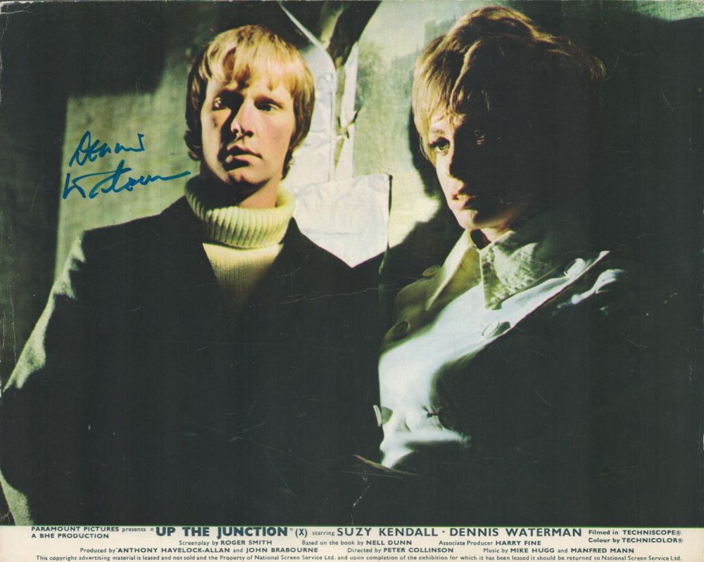 Lot 746: Dennis Waterman signed 10x8 colour promo photo for...