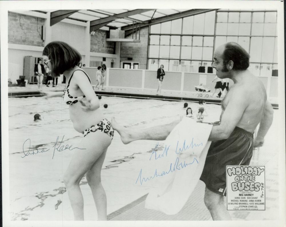 Lot 56: Holiday on the Buses, a 10x8 black and...