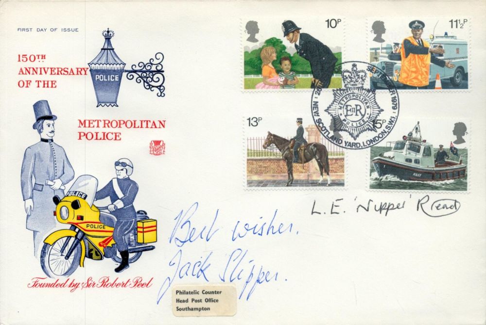 Lot 65: Jack Slipper and Nipper Read, senior police officers....