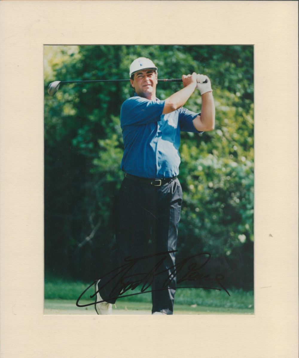 Lot 119: Costantino Rocca signed colour photo 9x7 Inch mounted....