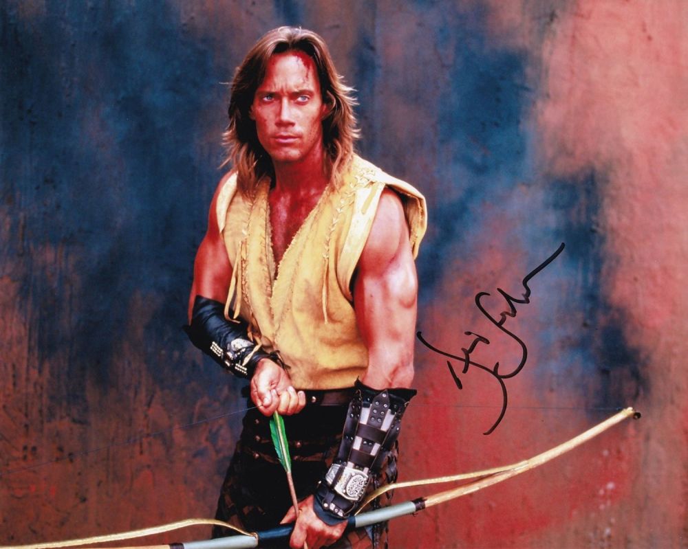 Lot 237: Super Sale! Hercules Kevin Sorbo hand signed 10x8...