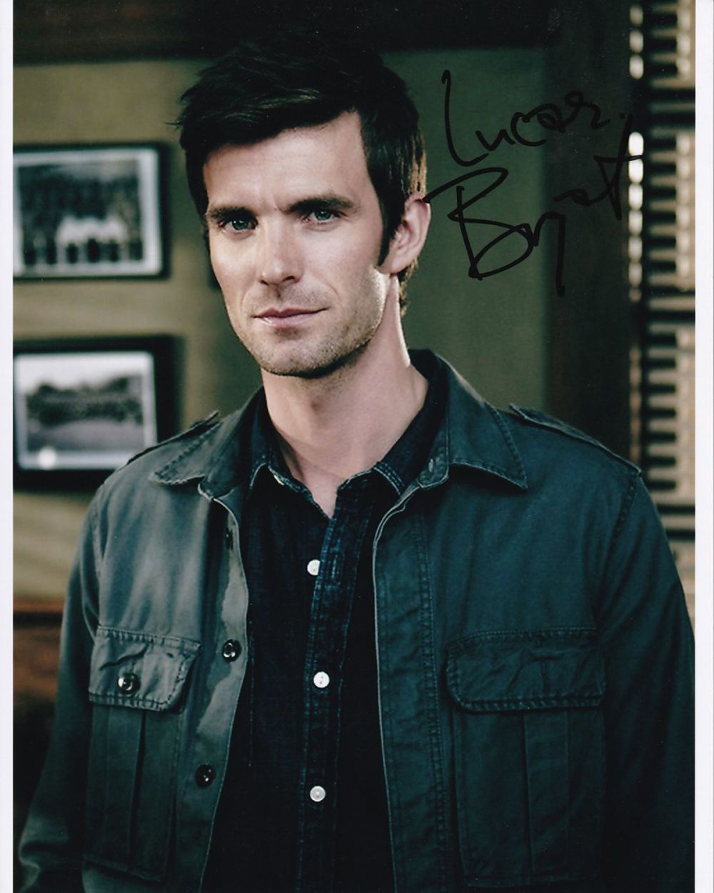 Lot 242: Super Sale! Haven Lucas Bryant hand signed 10x8...