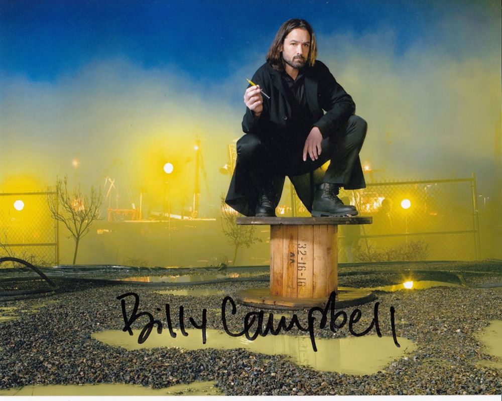 Lot 243: Super Sale! The 4400 Billy Campbell hand signed...