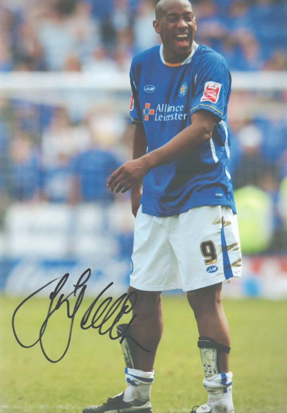 Lot 267: Dion Dublin signed Leicester City 12x8 colour photo....