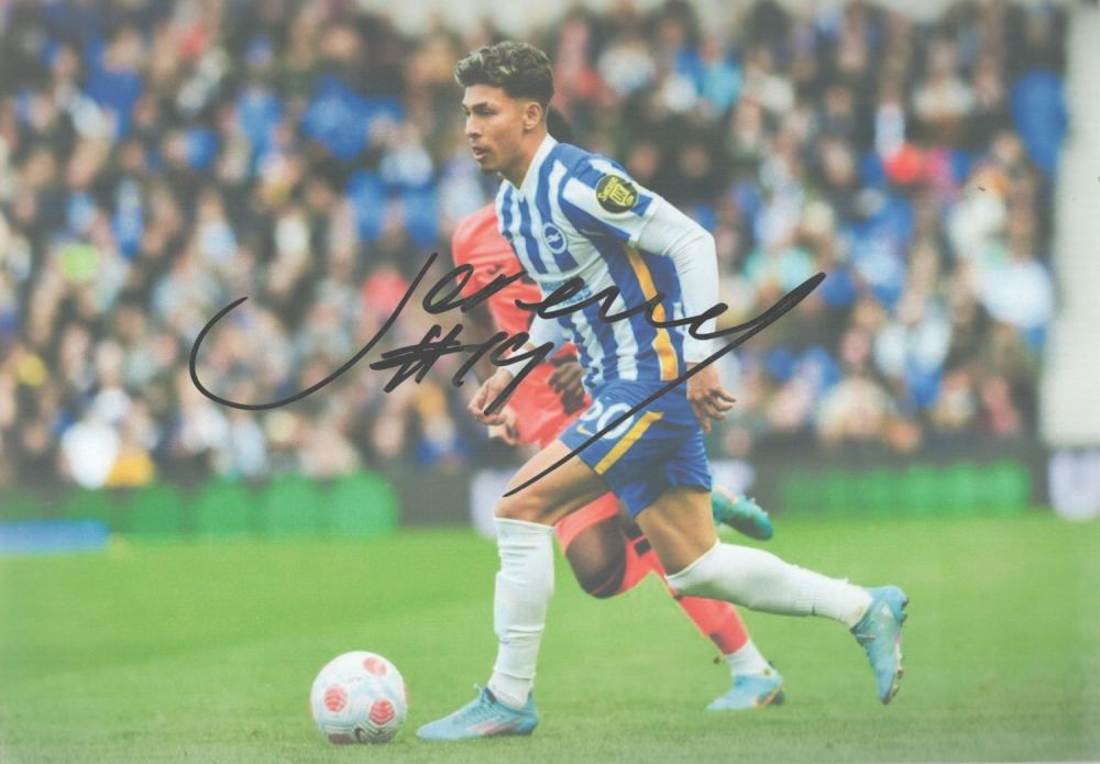 Lot 272: Jeremy Sarmiento signed Brighton 12x8 colour photo. Good...