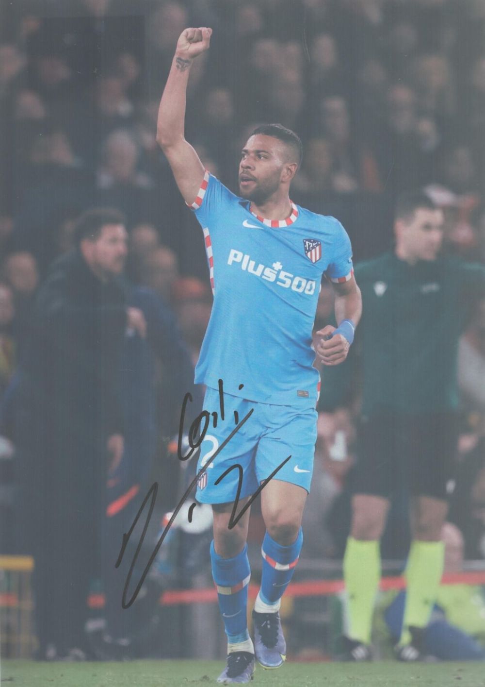 Lot 273: Renan Lodi signed Athletico Madrid 12x8 colour photo....
