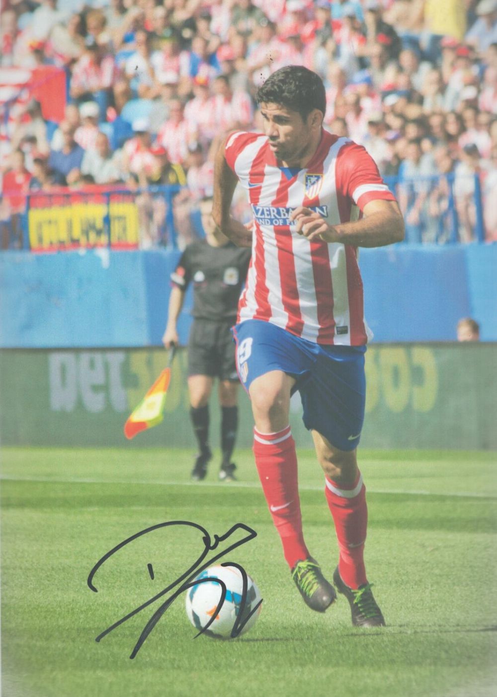 Lot 274: Diego Costa signed Athletico Madrid 12x8 colour photo....