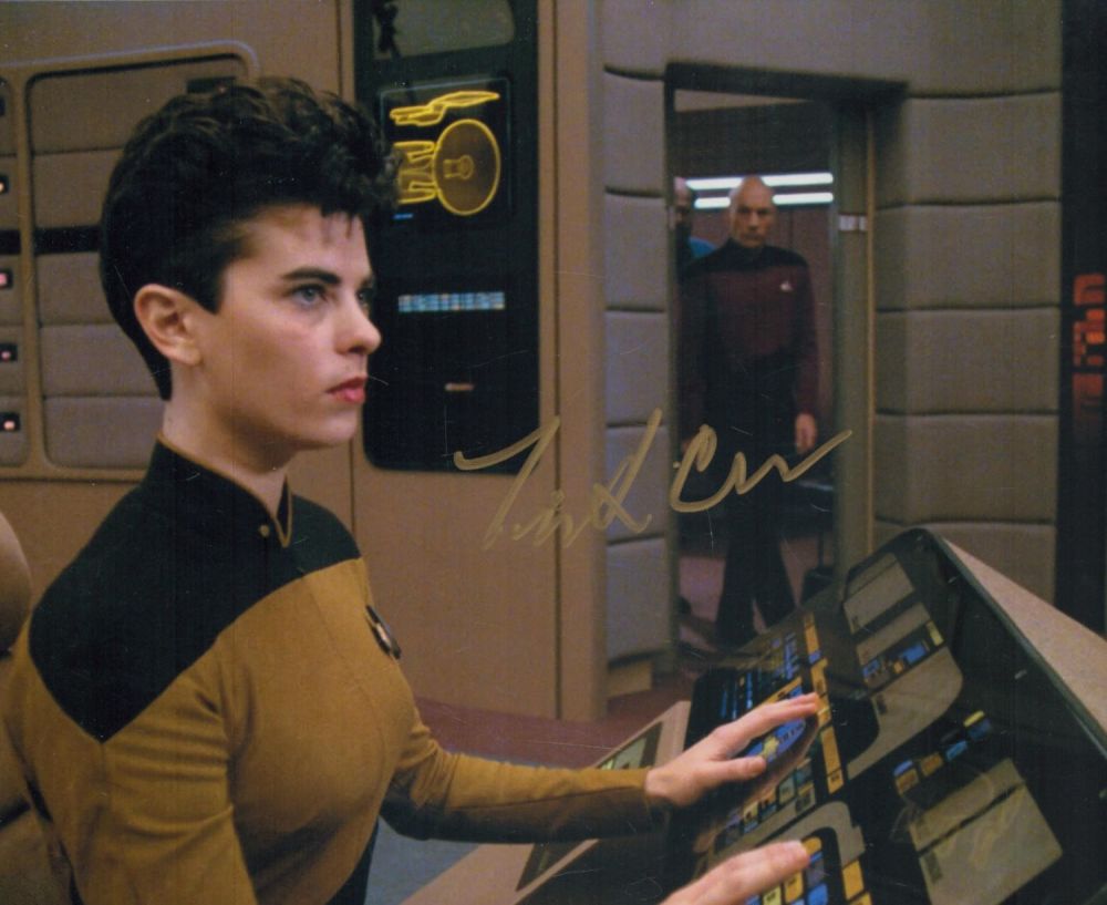 Lot 366: Tracee Cocco signed 10x8 inch Star Trek colour...