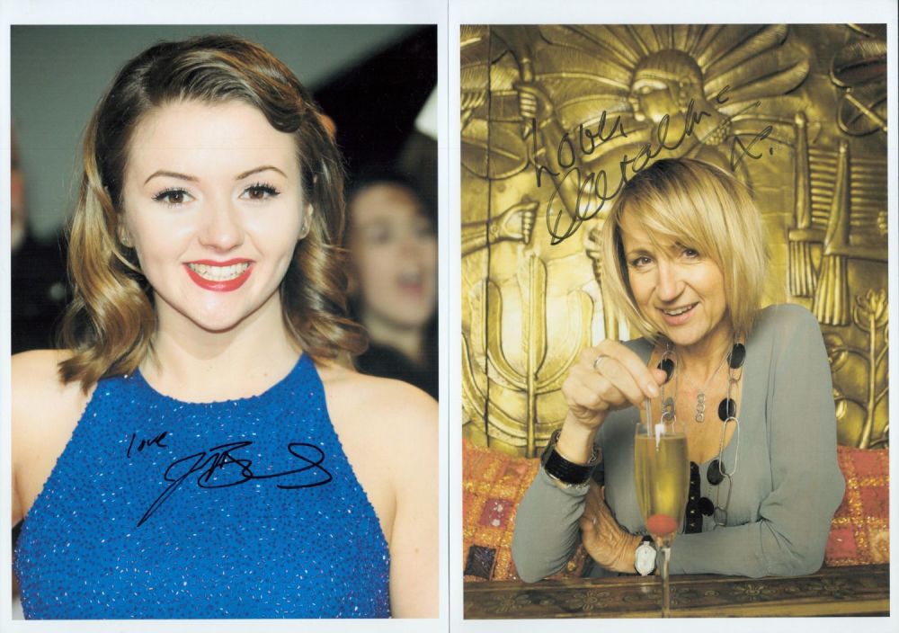Lot 406: Assorted collection of 10 items. Signatures such as...