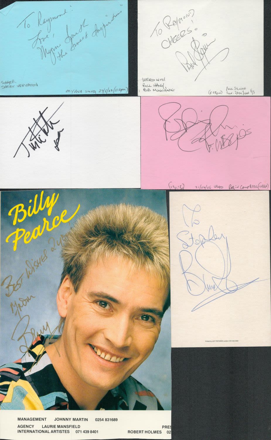 Lot 407: Assorted collection of 14 items. Signatures such as...