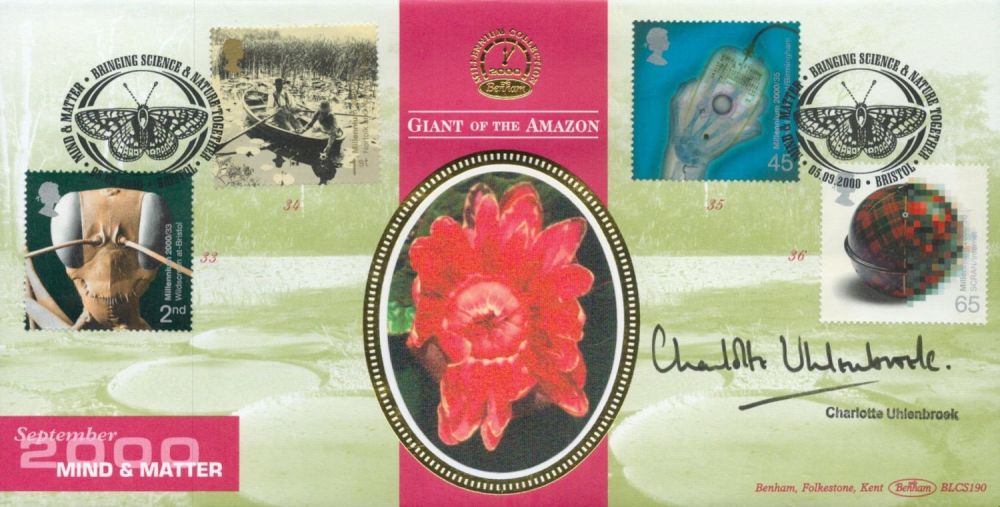 Lot 449: Charlotte Uhlenbroek signed FDC. 5/9/00 Bristol postmark. Good...