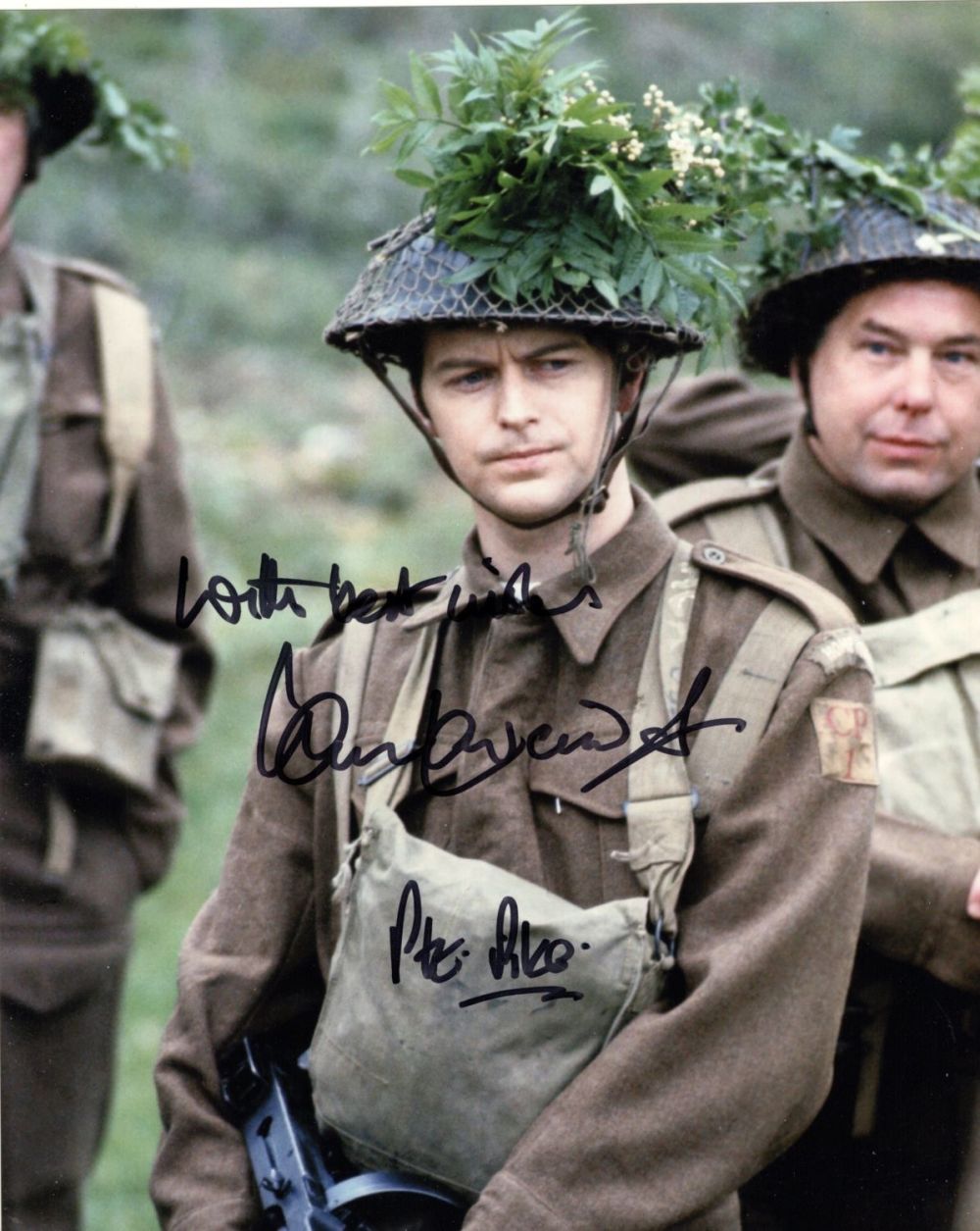 Lot 541: Dad's Army 1970's comedy series 8x10 photo signed...