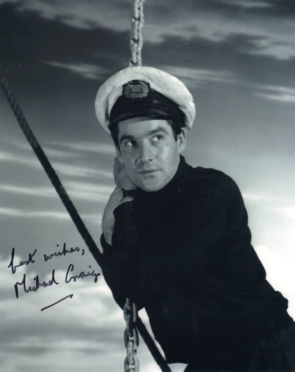 Lot 547: Michael Craig, star of many movies in the...