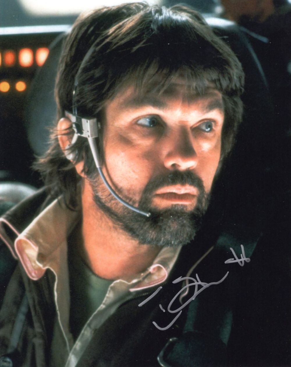 Lot 562: Alien cult sci-fi horror movie photo signed by...