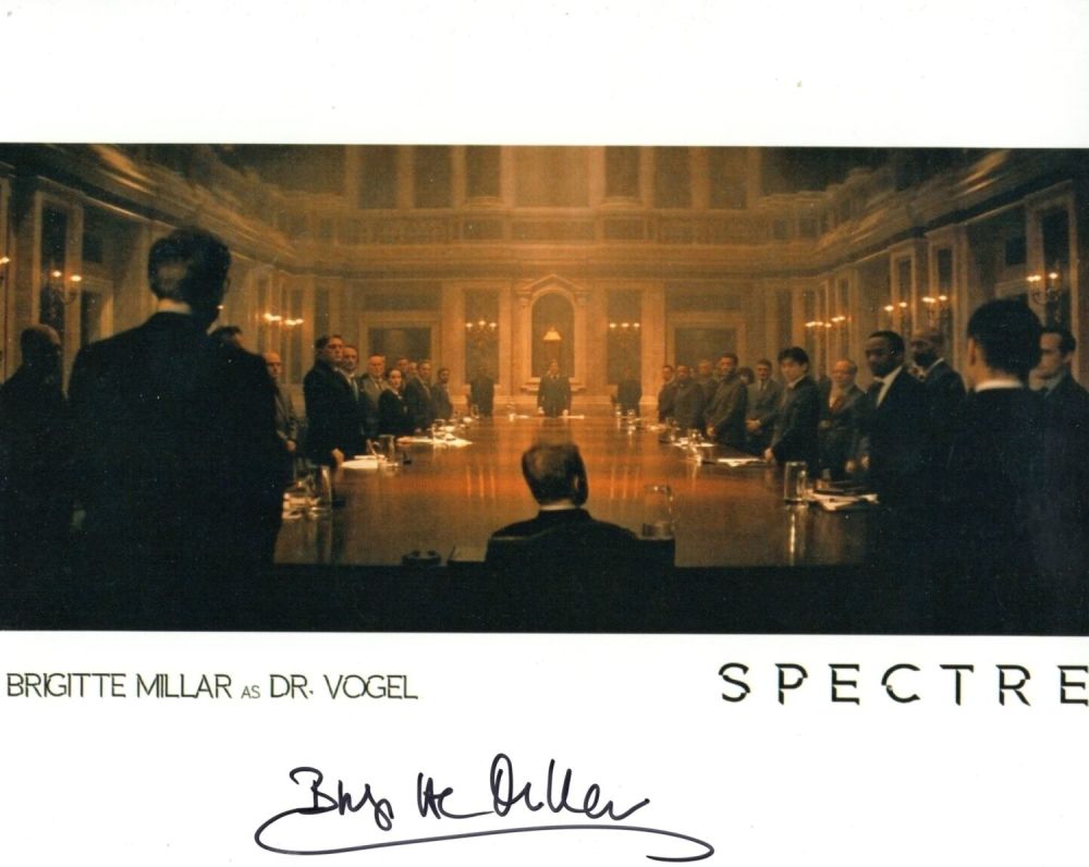 Lot 568: 007 James Bond movie Spectre 8x10 photo signed...