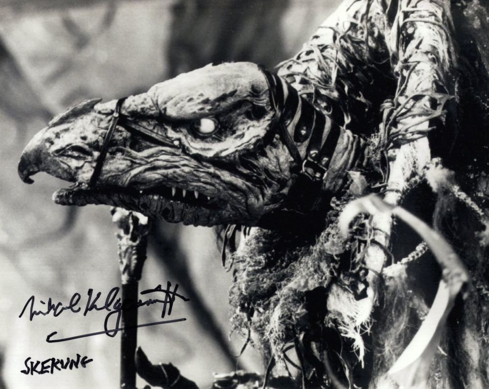 Lot 618: The Dark Crystal movie 8x10 photo signed by...