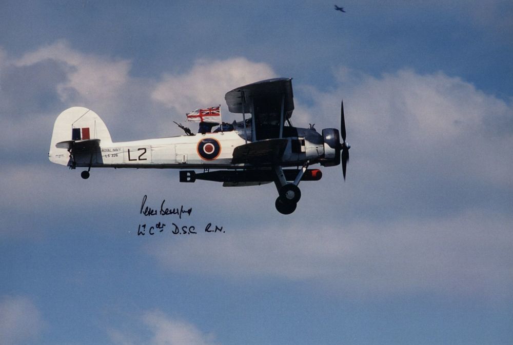 Lot 685: WW2 D-Day and Arctic convoys Swordfish pilot Peter...