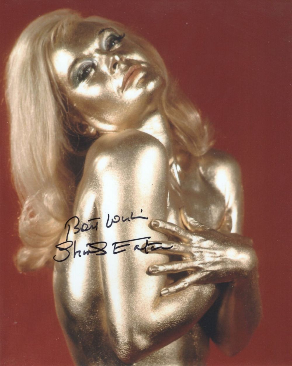 Lot 702: 007 James Bond movie Goldfinger 8x10 photo signed...