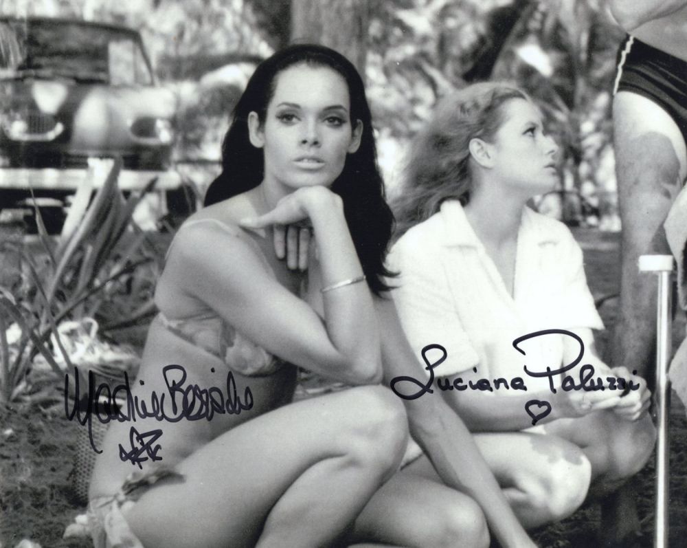 Lot 703: 007 James Bond movie Thunderball 8x10 photo signed...