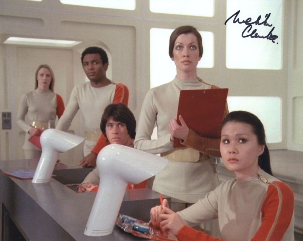 Lot 732: Space 1999 actress Melita Clarke signed Space 1999...