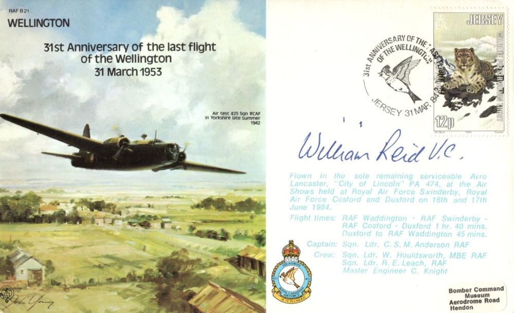 Lot 742: WW2 RAF Victoria Cross hero William Reid VC...