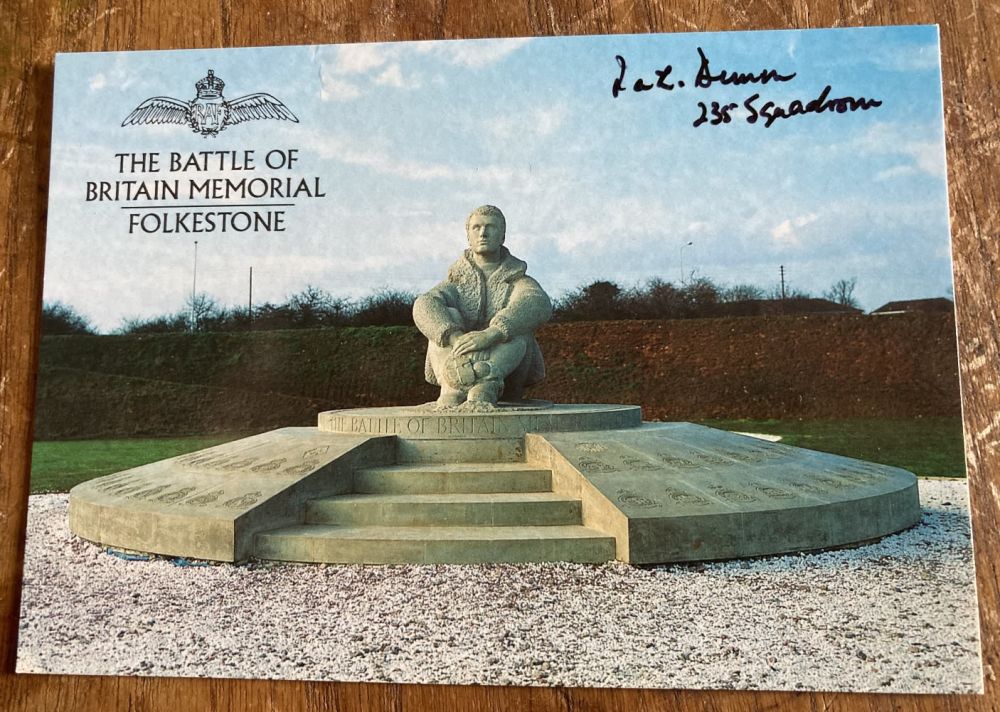 Lot 51: Ian Love Dunn 235 sqn signed 6 x...