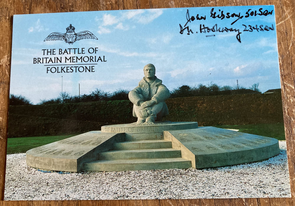 Lot 64: John Gibson 501 Sqn and Douglas Hookway 234...