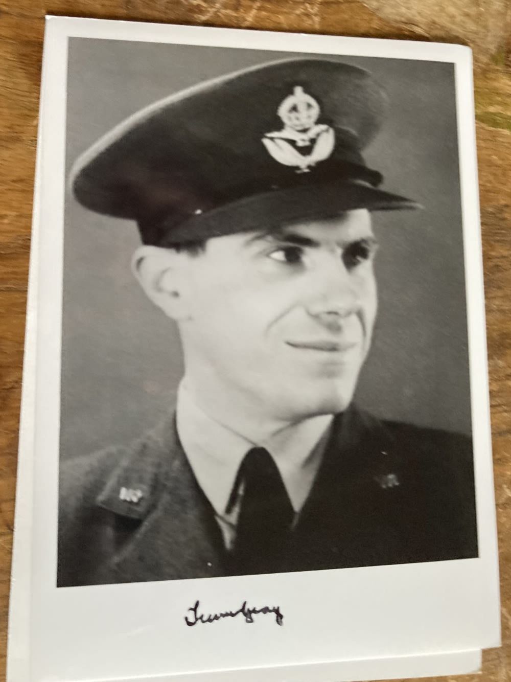 Lot 70: Trevor Gray 64 sqn signed 6 x 4...