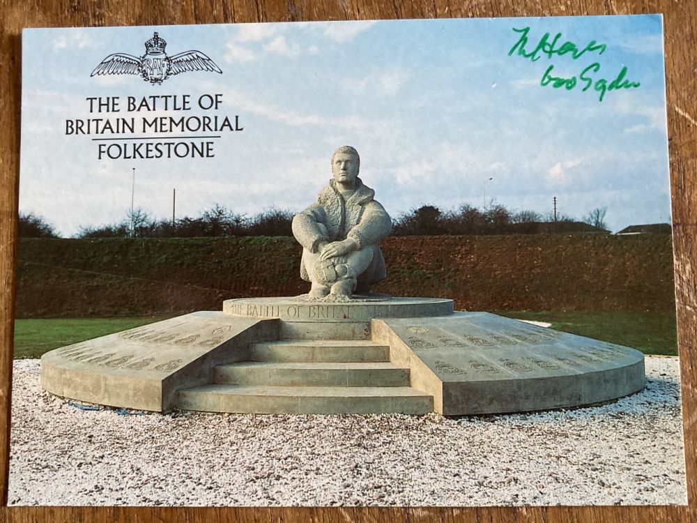 Lot 74: Thomas Hayes 600 sqn signed 6 x 4...