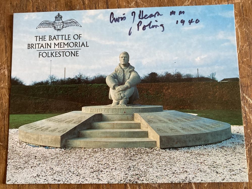 Lot 75: Avis Hearn MM signed 6 x 4 inch...