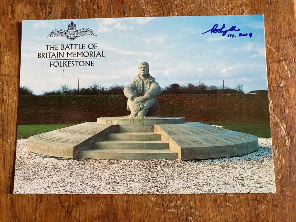 Lot 132: Ronald Smythe 111 Sqn signed 6 x 4...