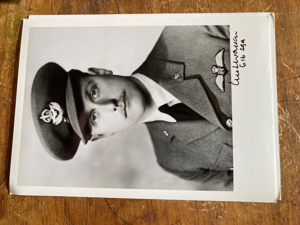 Lot 146: William Walker 616 sqn signed 6 x 4...