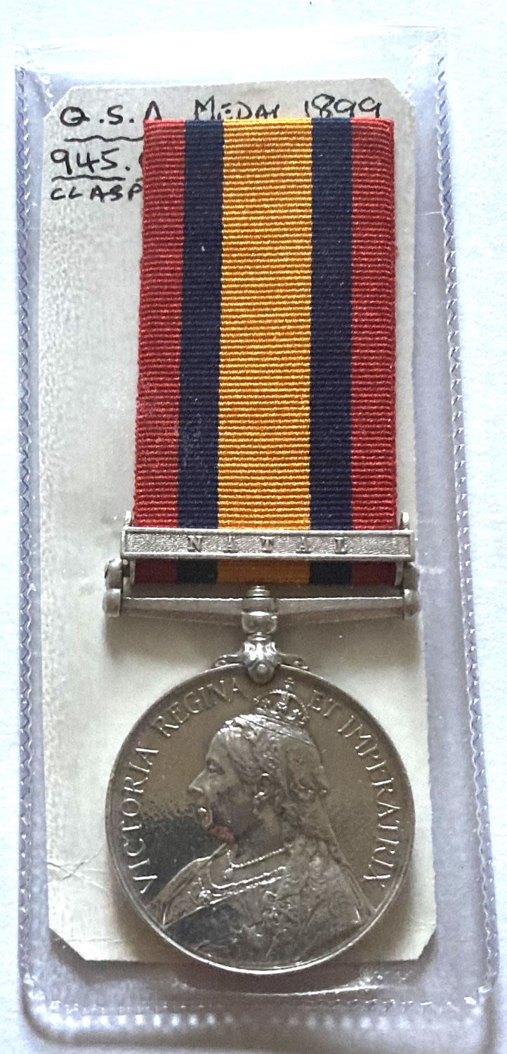 Lot 232: Queens South Africa named Medal Boer War 1899...