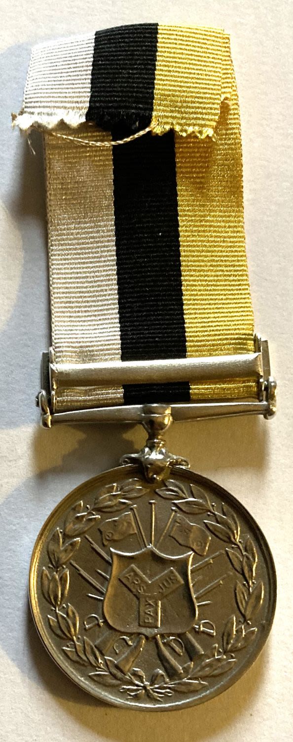 Lot 255: Royal Niger Company Silver medal , with Nigeria...