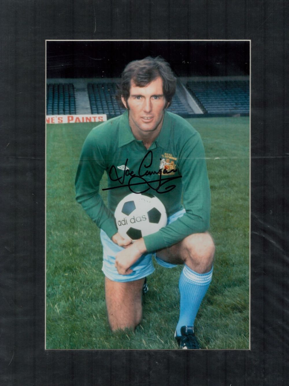 Lot 68: Joe Corrigan Signed Manchester City 11x15 Mounted Photo....