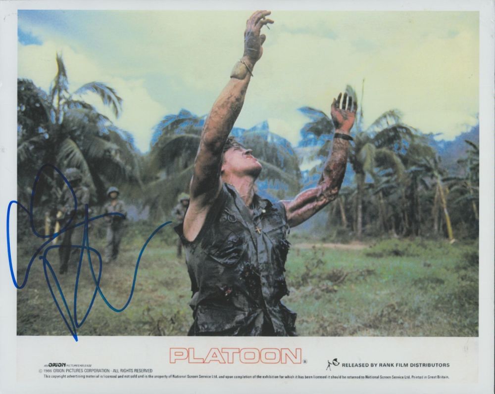Lot 244: Willem Defoe signed 10x8inch colour photo. Good condition....