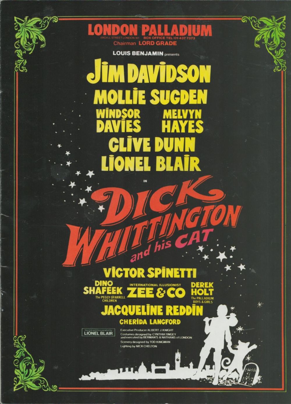 Lot 276: Multi signed London Palladium programme. Signed by Jim...
