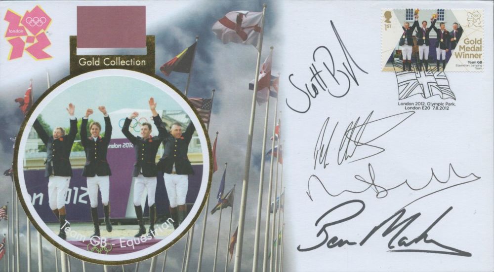 Lot 294: Brash, Charles, Maher, Skelton - Equestrian Team jumping...