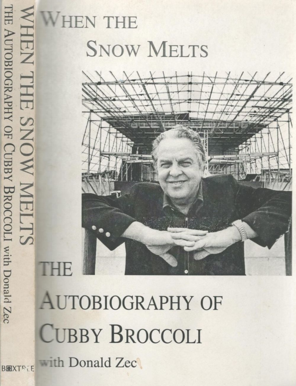 Lot 298: When the snow melts - the autobiography of...