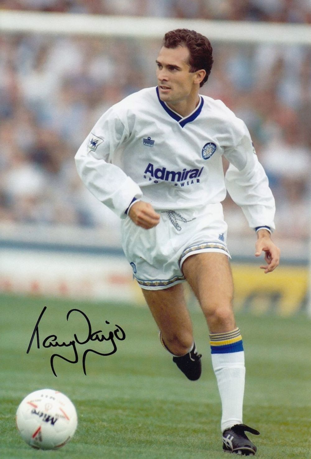 Lot 407: Football Autographed Tony Dorigo 12 X 8 Photo:...