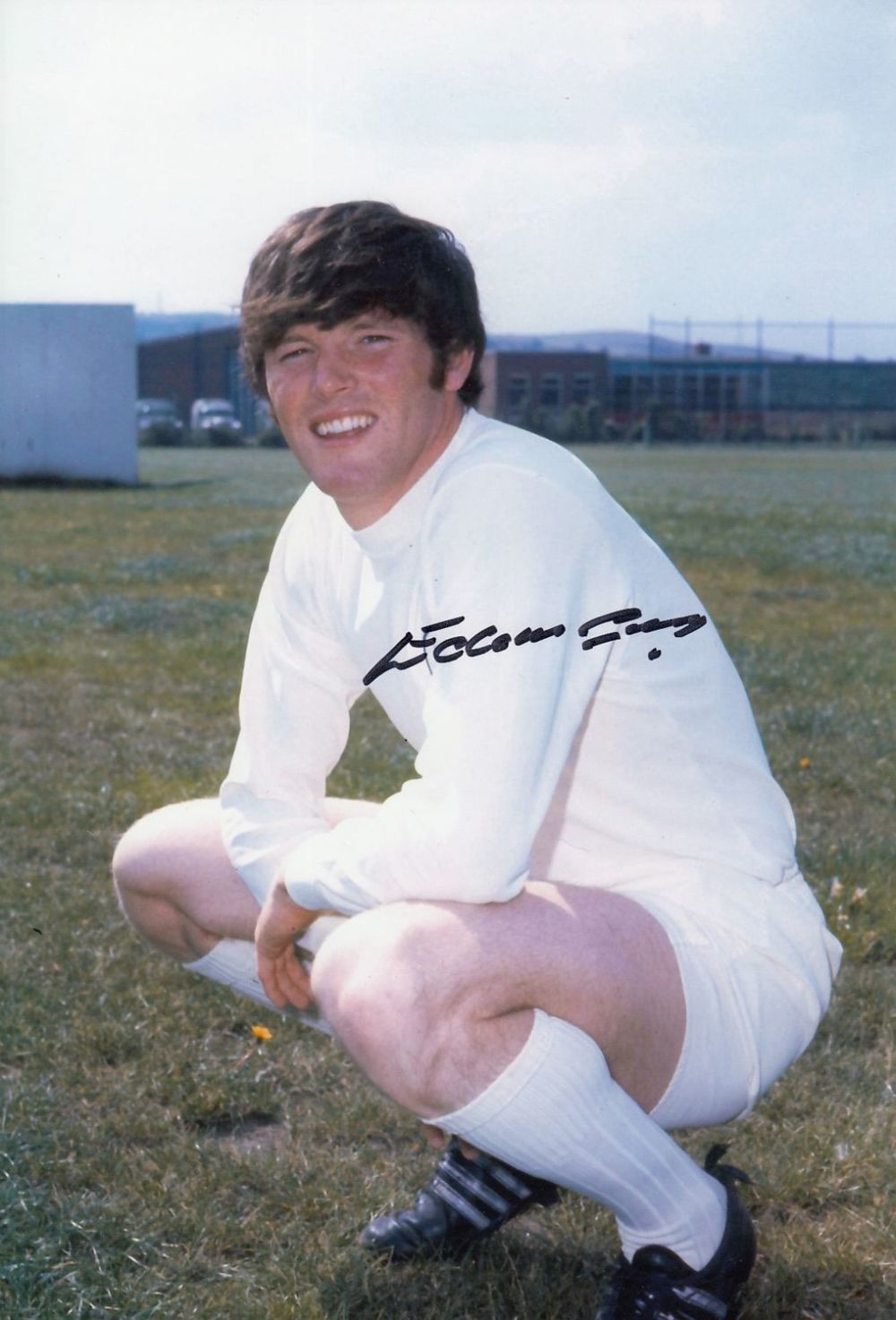 Lot 410: Football Autographed Eddie Gray 12 X 8 Photo:...