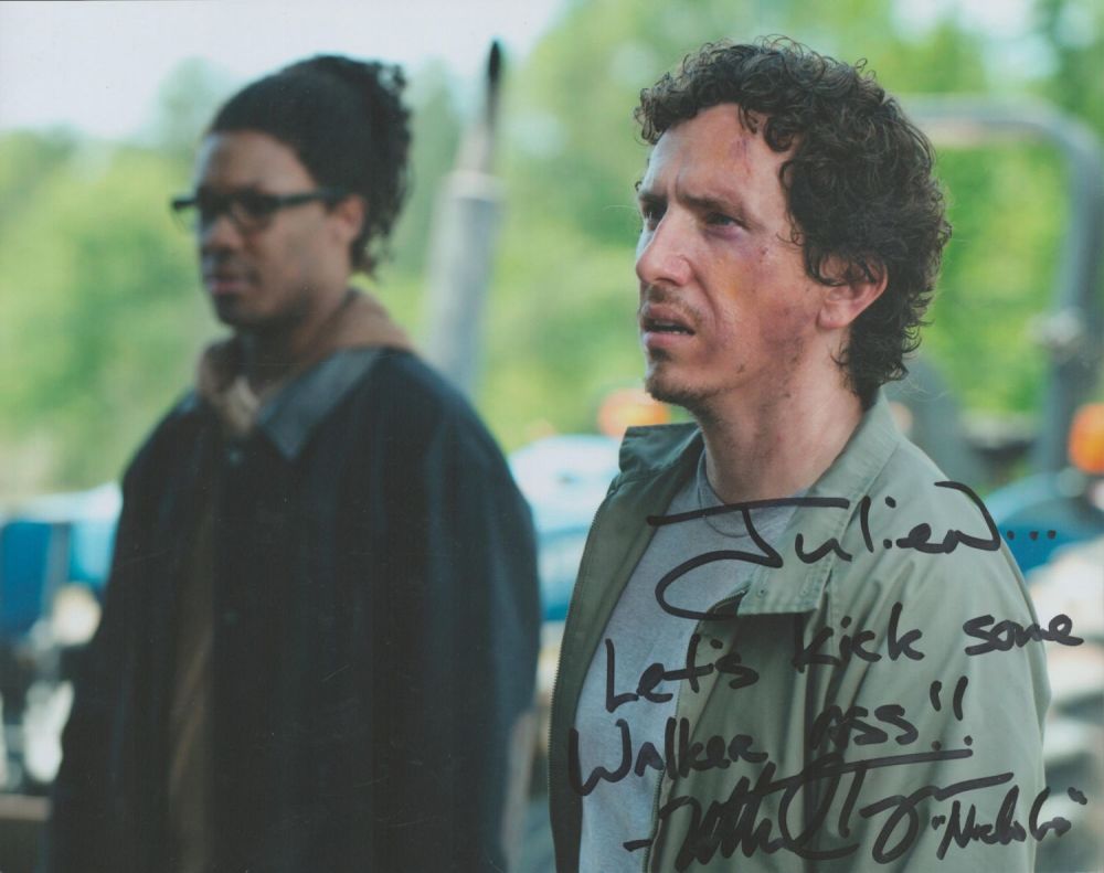 Lot 493: Michael Traynor signed colour photo 10x8 Inch. Dedicated....