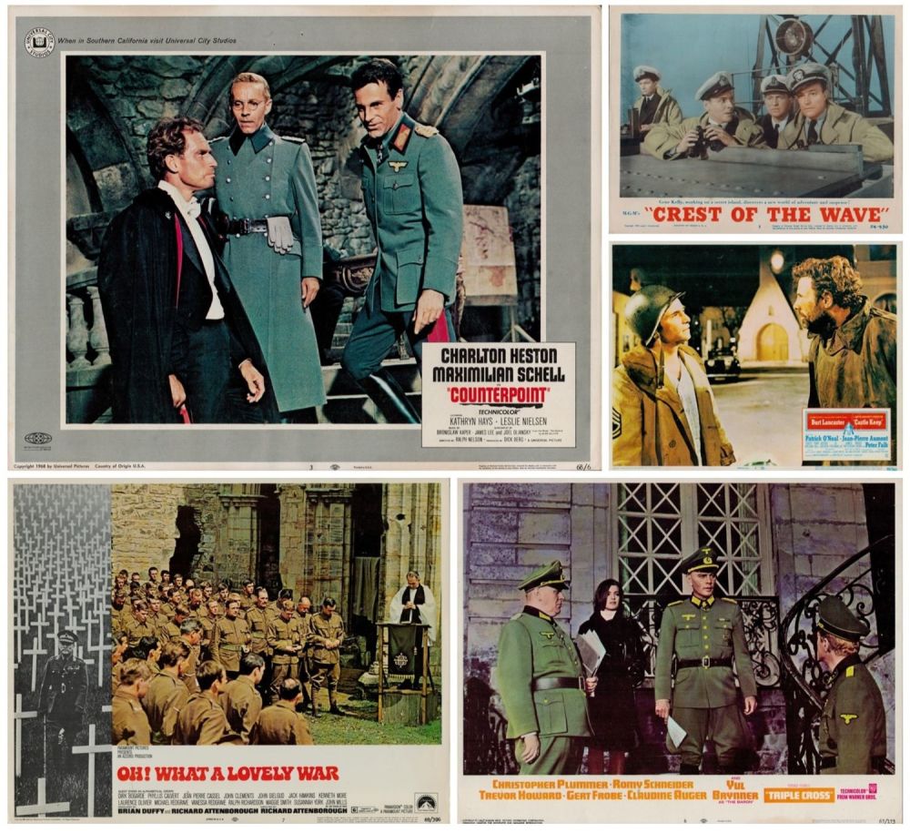 Lot 40: 5 x Collection Assorted Lobby Cards. M.G. M's...