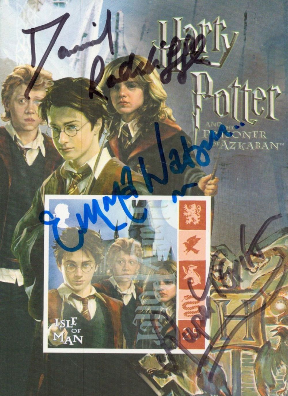 Lot 52: Harry Potter, an Isle of Man unused stamp...