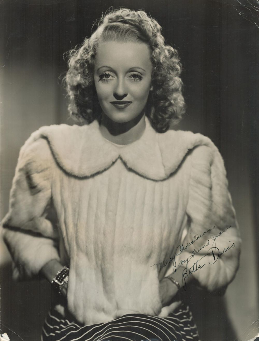 Lot 88: Bette Davis (1908 1989) American Actress Signed Vintage...