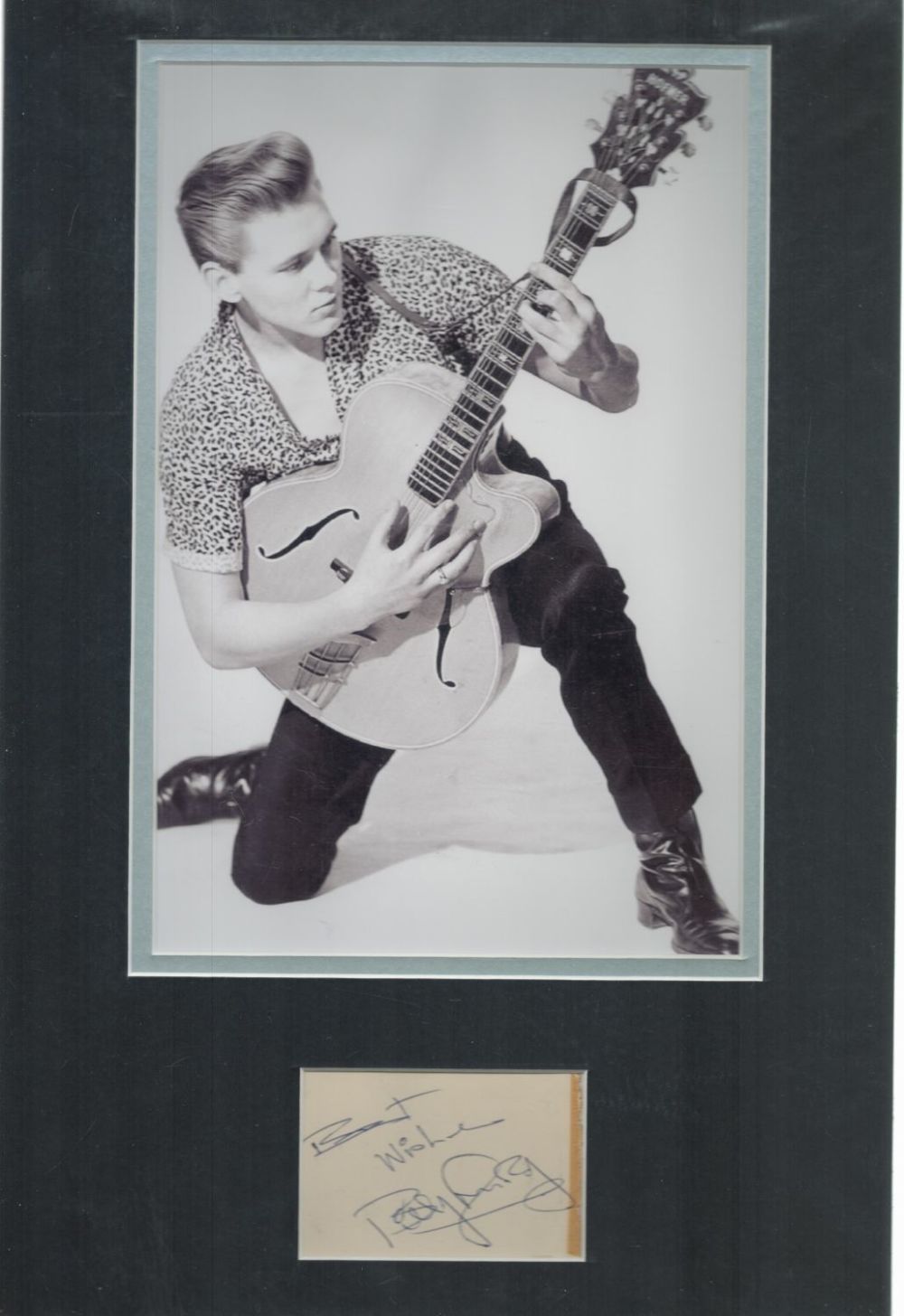 Lot 100: Billy Fury (1940 1983) Singer Signed Album Page...