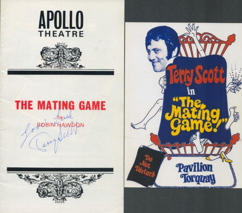 Lot 102: Terry Scott (1927 1994) Comedian Signed 1972 Apollo...