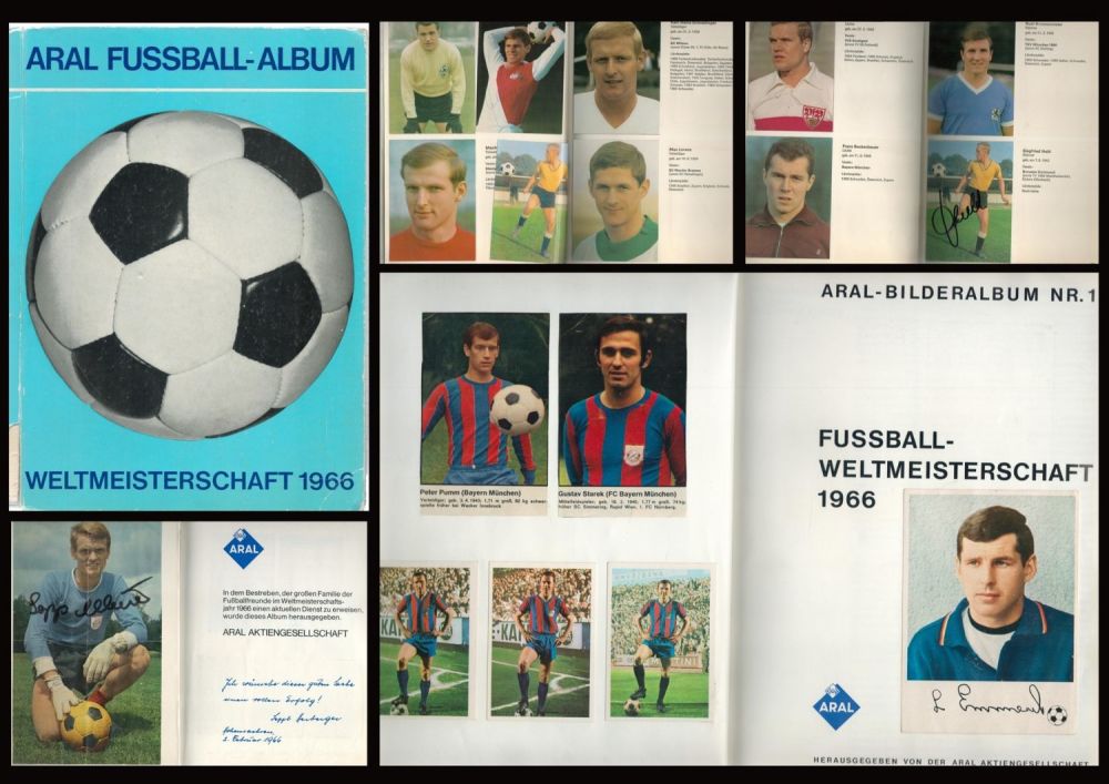 Lot 118: Germany 1966 World Cup multi signed hardback book...
